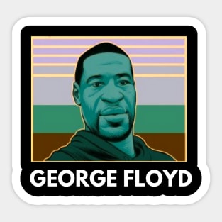 George Floyd I Can't Breathe. Sticker